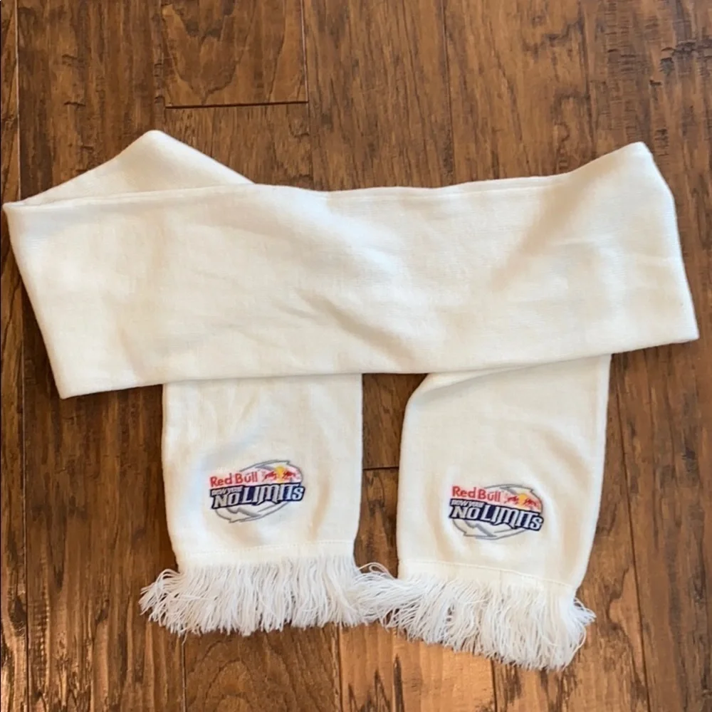 Red Bull new year no limits white scarf Apollo USA
